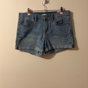 Old Navy Light Blue Jean Shorts Size 10